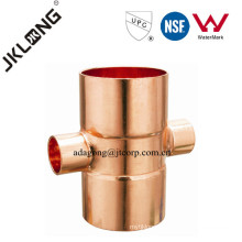 J9103 copper fitting reducing tee for plumbing, air-conditioner ,HVAC